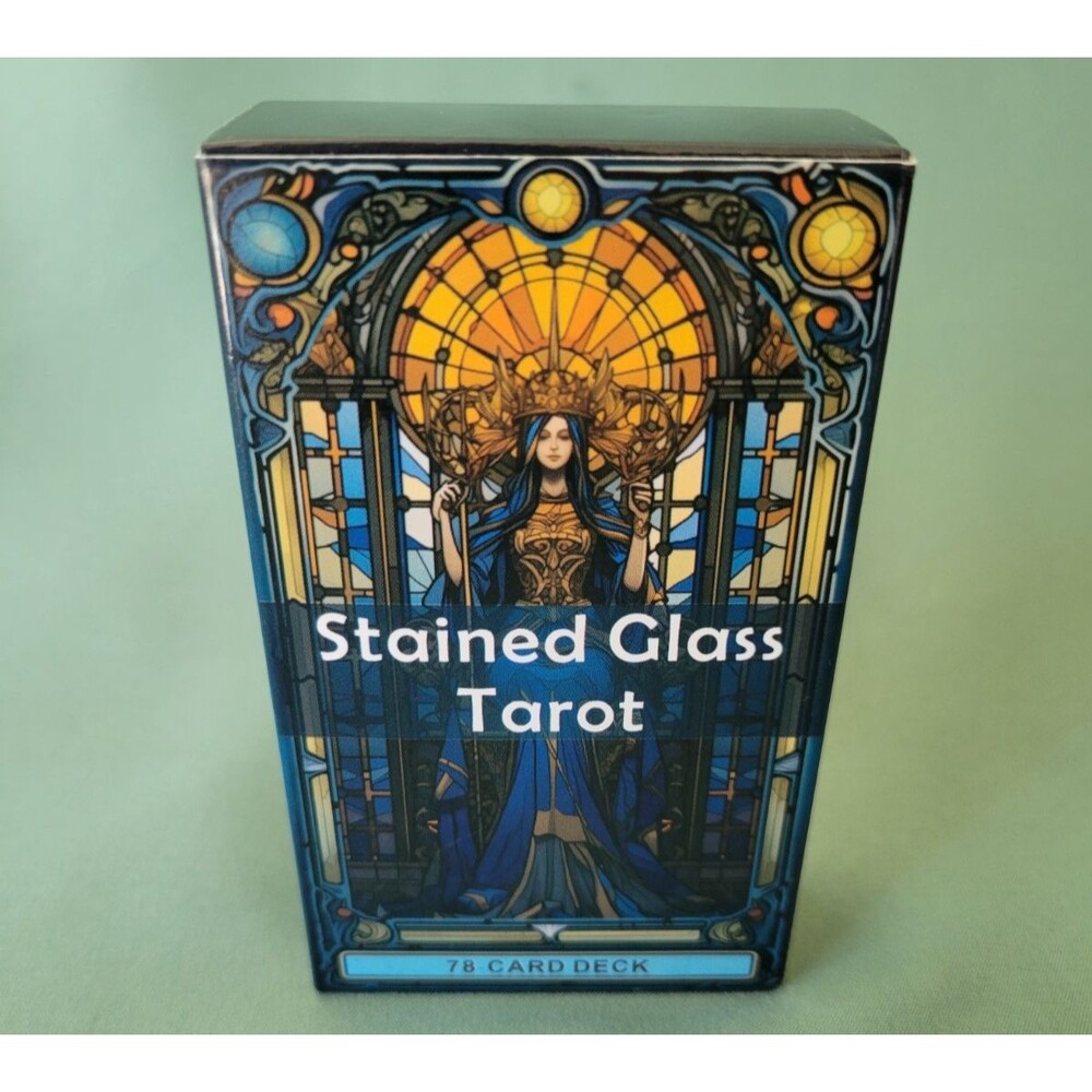 Stained Glass Unique Tarot Deck Complete 78 Cards US Games Systems